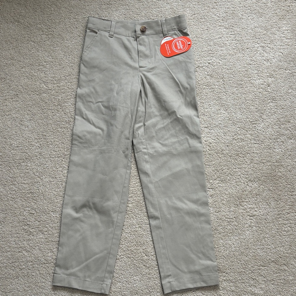 Boys khaki beige Pants size 10 slim